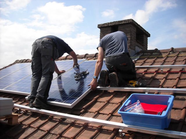 Roofing Jobs solar panels for homeowners